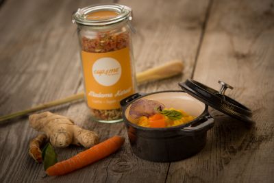 cup4me® Madame Karott Karotten-Ingwer-Risotto cup4me® Madame Karott Karotten-Ingwer-Risotto